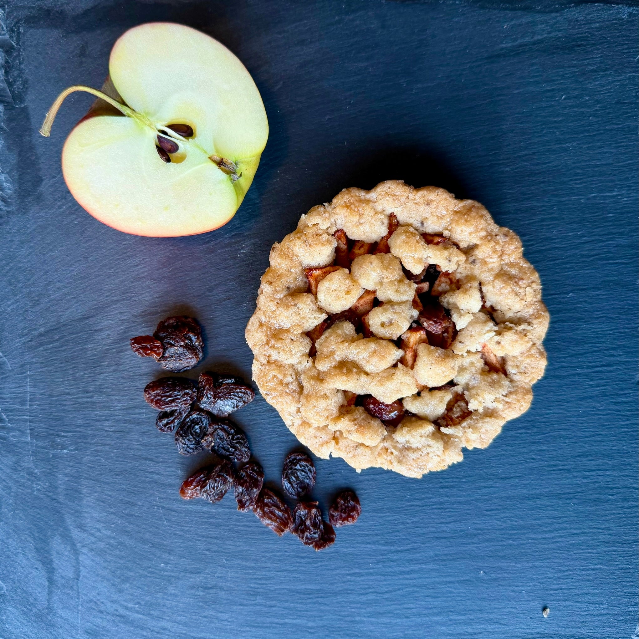 Crumble taartje - Appel