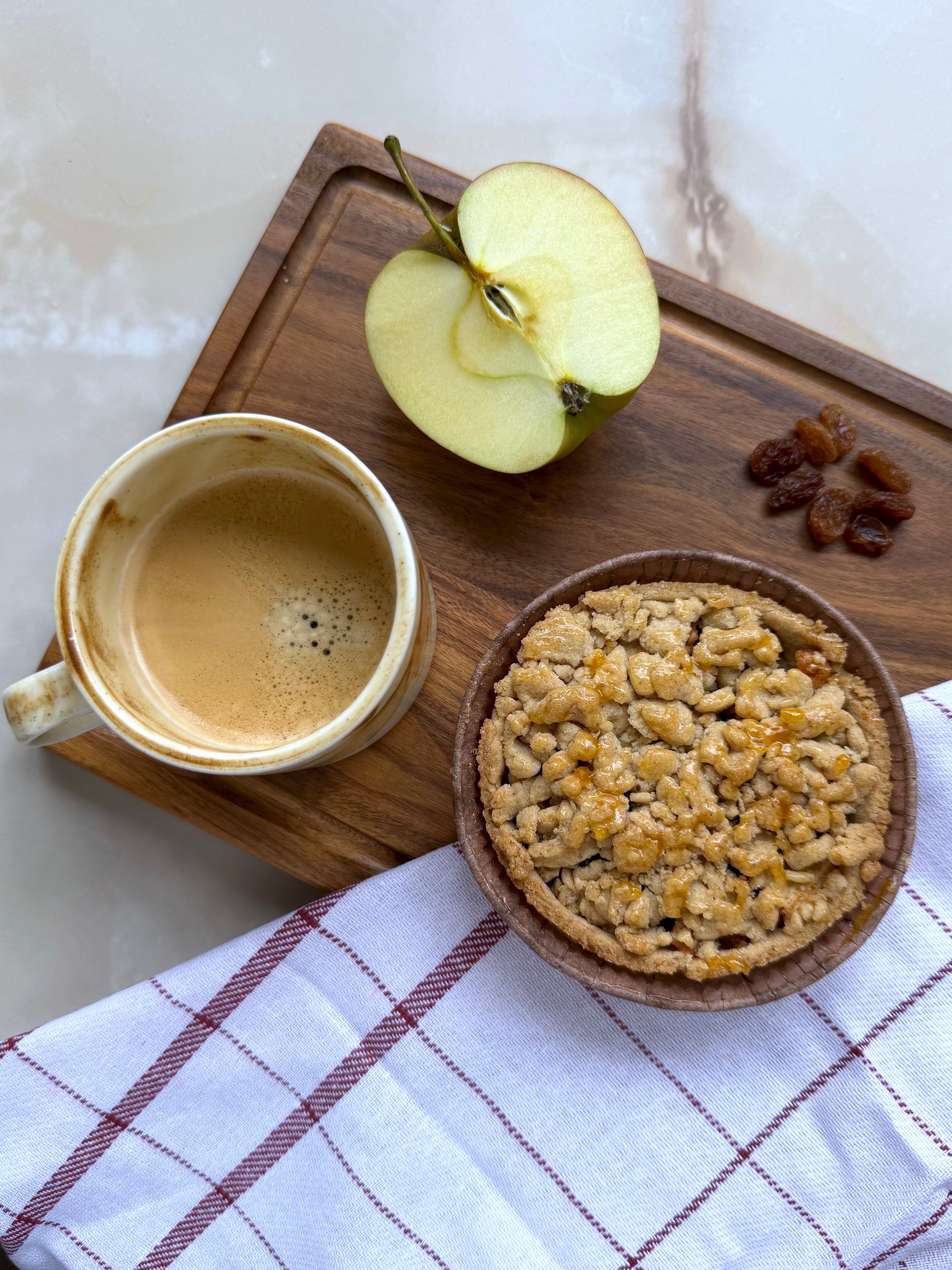 Appel Crumble (vegan)