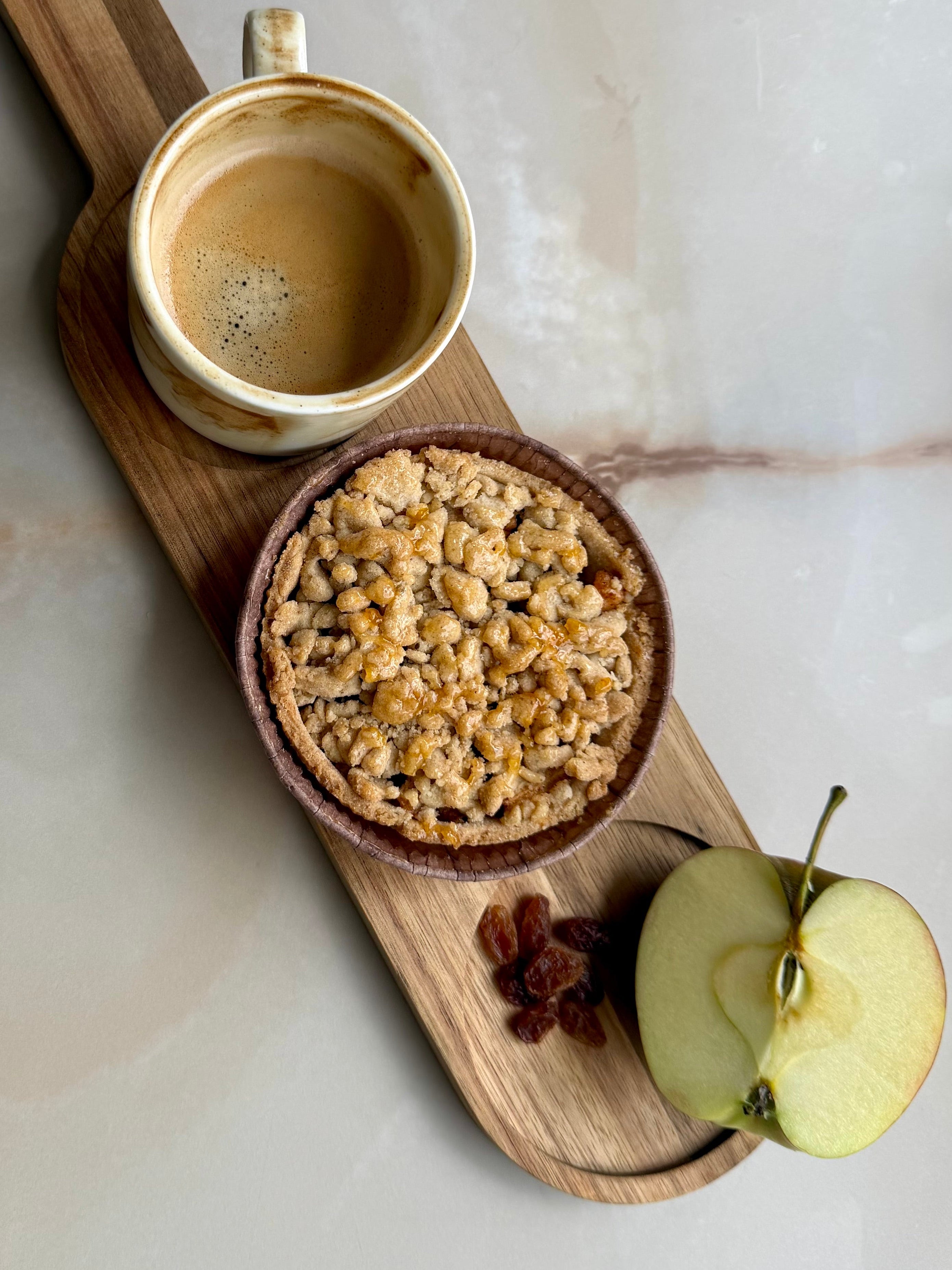 Appel Crumble (vegan)